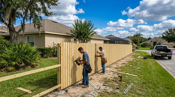 Team Orlando Fence Company in Orlando