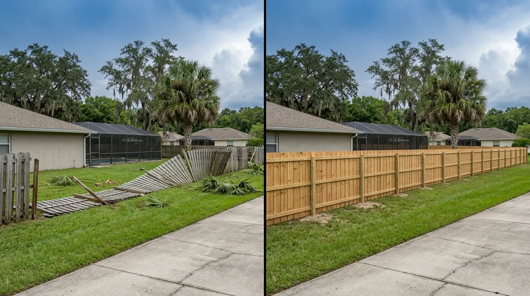 Hurricane Fence Damage in Orlando: Insurance Claims and What to Do First