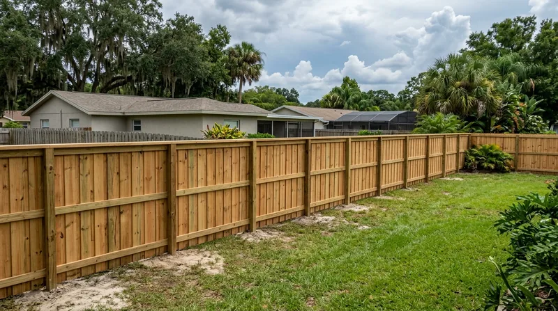 Wood & Privacy Fence Installation Orlando